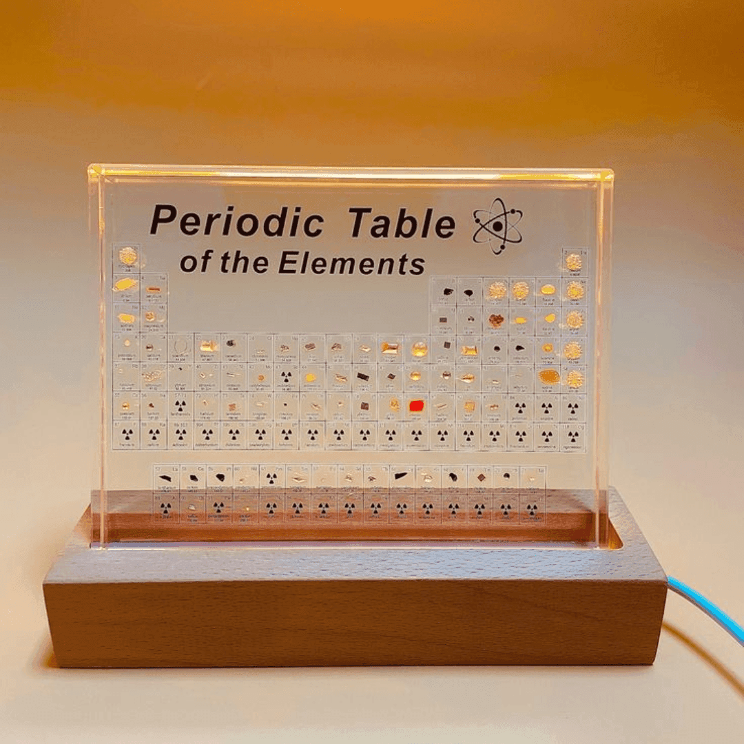 Periodic Table with Elements LED Night Light Table Lamp image 2