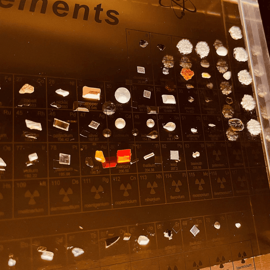 Periodic Table with Elements LED Night Light Table Lamp image 3