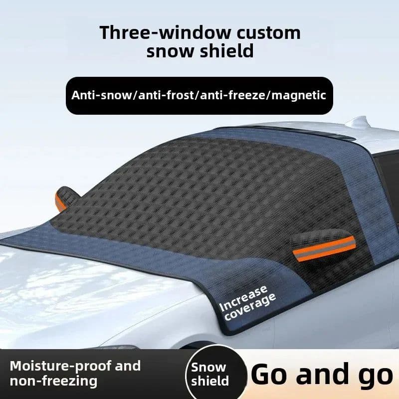 Magnetic Car Windshield Snow Cover Large, Anti-Freeze Windshield Protector image 3