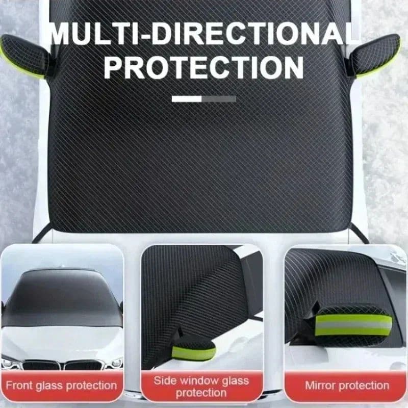 Magnetic Car Windshield Snow Cover Large, Anti-Freeze Windshield Protector image 4
