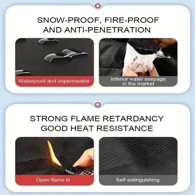 Magnetic Car Windshield Snow Cover Large, Anti-Freeze Windshield Protector image 6