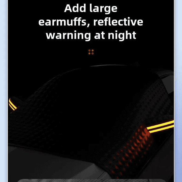 Magnetic Car Windshield Snow Cover Large, Anti-Freeze Windshield Protector image 9