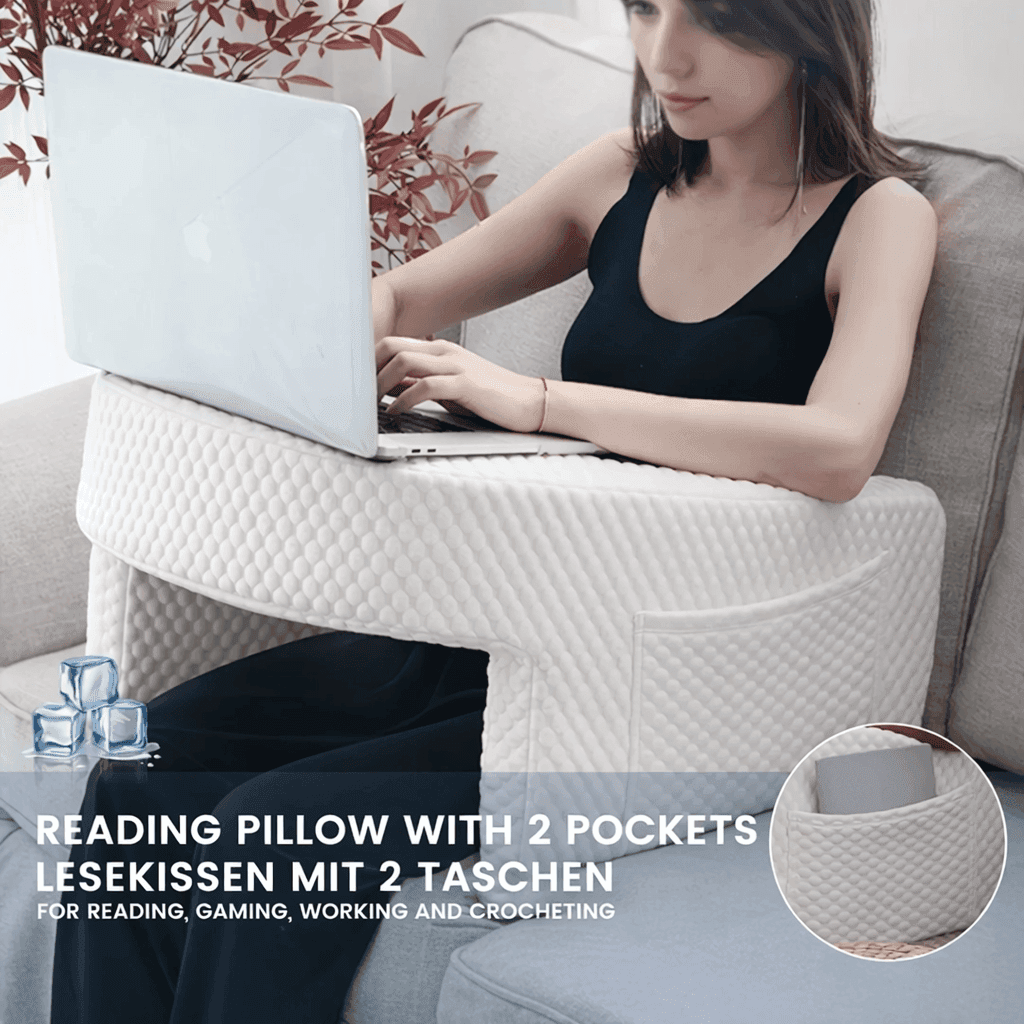 ComfyArm Desk Pillow, Ergonomic Support & Plush Comfort image 2