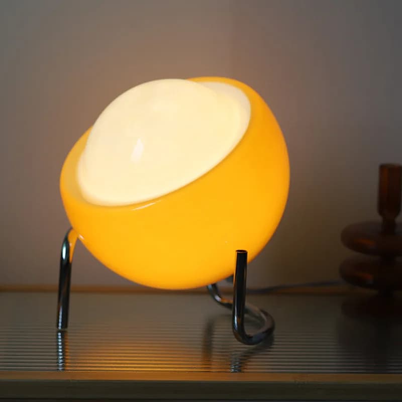 Bauhaus Medieval Indoor Table Lamp, Creative Atmosphere Desk Lamp, Decorative Lighting for Bedside or Living Room