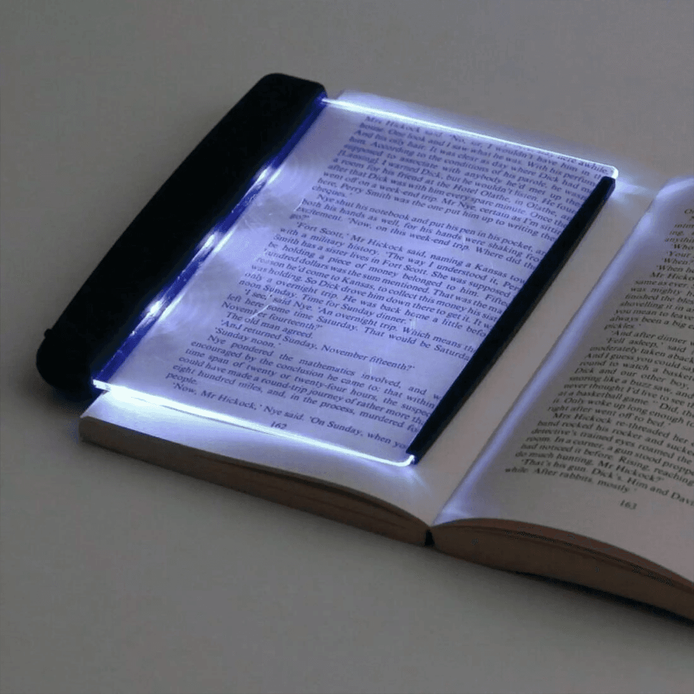 Creative LED Book Light, Flat Panel Night Vision Light for Eye Protection and Comfort image 8