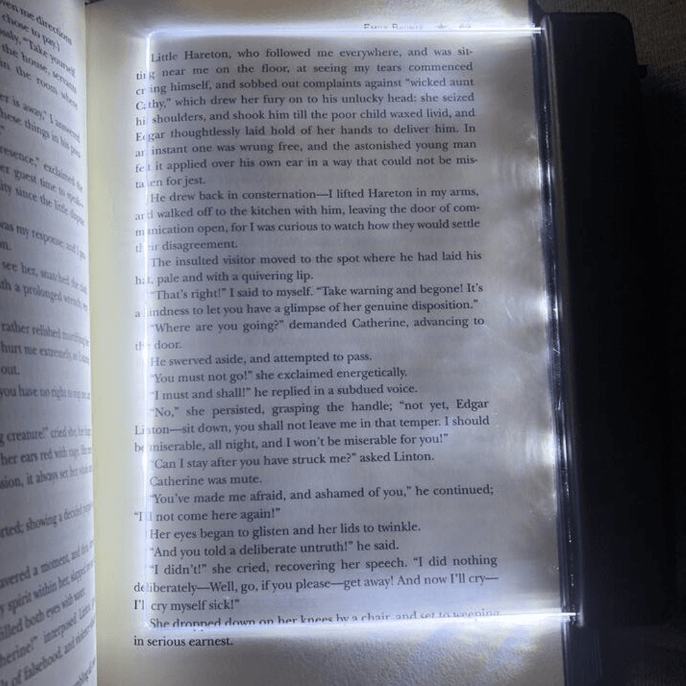 Creative LED Book Light, Flat Panel Night Vision Light for Eye Protection and Comfort image 10