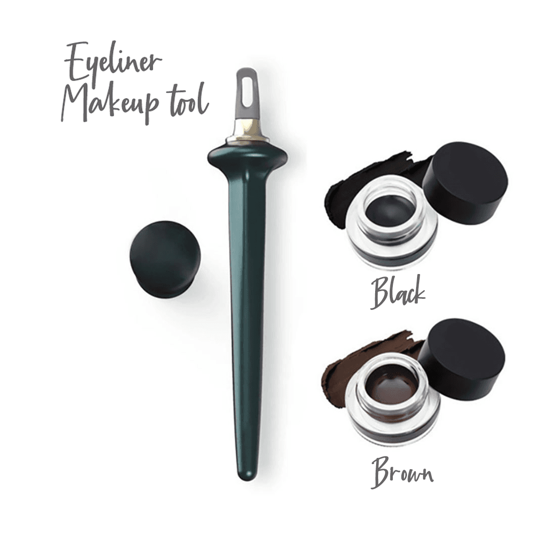 Waterproof Silicone Eyeliner Brush, Non-Smudge Eyeliner Tool for Precise Application image 8