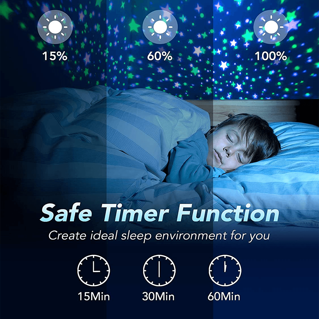 Space Projector Lamp - Rotating Universe Light for Bedroom & Room Decor image 6