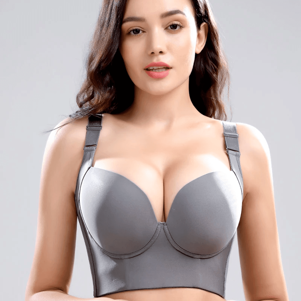 Full Coverage Shapewear Bra for Back Fat with Seamless Support image 7