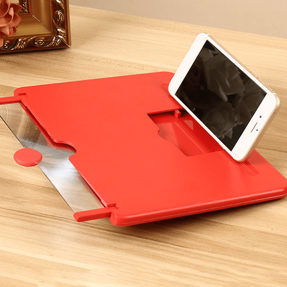 Phone Screen Magnifier Amplifier, HD Video Magnifying Glass, Folding Design for Smart Phone Bracket Holder image 9