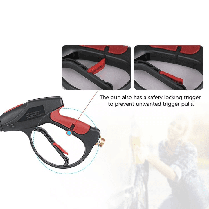 High Pressure Extension Power Washer Gun Kit image 5