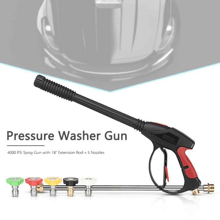 High Pressure Extension Power Washer Gun Kit image 4