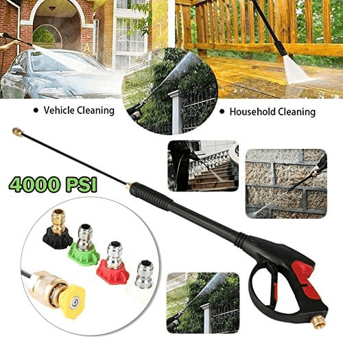 High Pressure Extension Power Washer Gun Kit image 2
