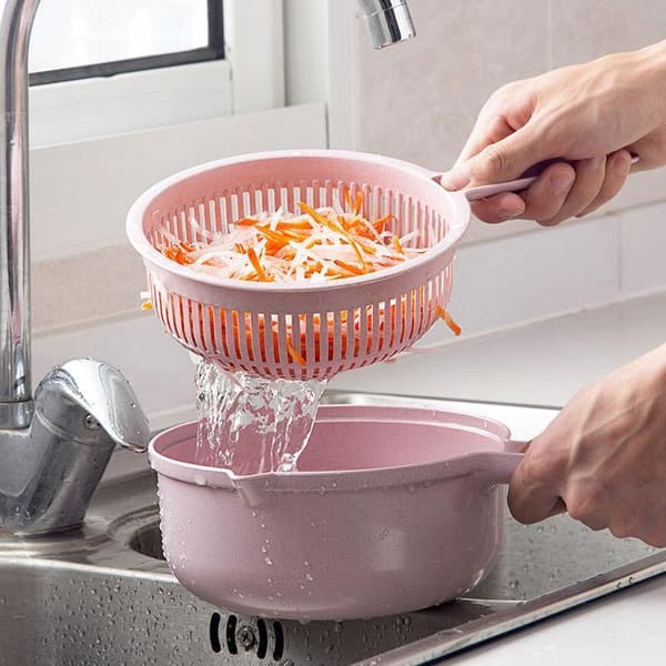 Mandoline Slicer Cutter Chopper and Grater - Manual, Multi-Function Kitchen Tool for Easy Vegetable Prep image 3