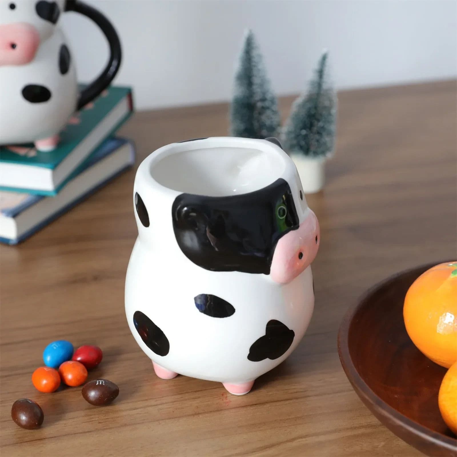 585ml Creative Cow Ceramic Mug – Cartoon Design Coffee Cup for Milk and Tea Lovers image 2