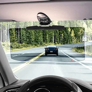 Car Anti Glare Mirror Sun Visor, Anti UV Strong Light Vehicle Sunshade image 11