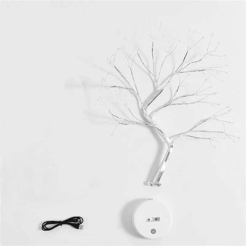 LED Mini Christmas Tree Night Light: Home Decoration image 9