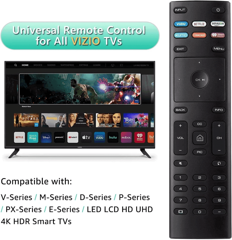 Universal Smart TV Remote Control, Amazon, Netflix, iHeart, 6 Key Functions image 4