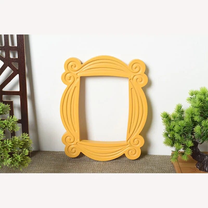 Friends TV Show Yellow Door Photo Frame | Polyresin Picture Display for Desk, Table Top, Gallery - Hanging Home Decor image 2