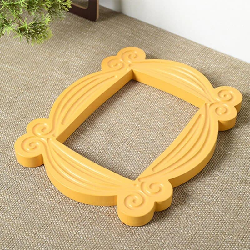 Friends TV Show Yellow Door Photo Frame | Polyresin Picture Display for Desk, Table Top, Gallery - Hanging Home Decor image 3