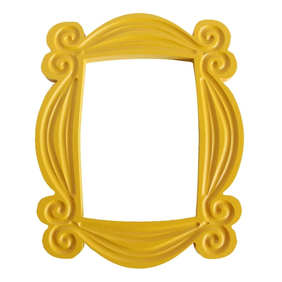 Friends TV Show Yellow Door Photo Frame | Polyresin Picture Display for Desk, Table Top, Gallery - Hanging Home Decor image 7