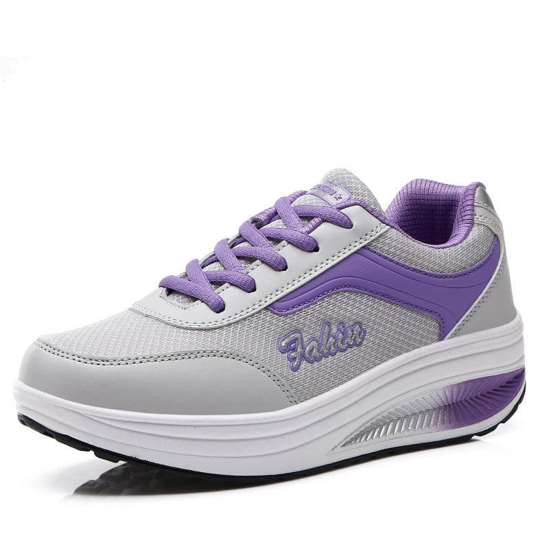 Fashion Women Sneakers Shoes, Comfortable Women Vulcanized Shoes, High Quality Flats Shoes Blatform Walking image 5