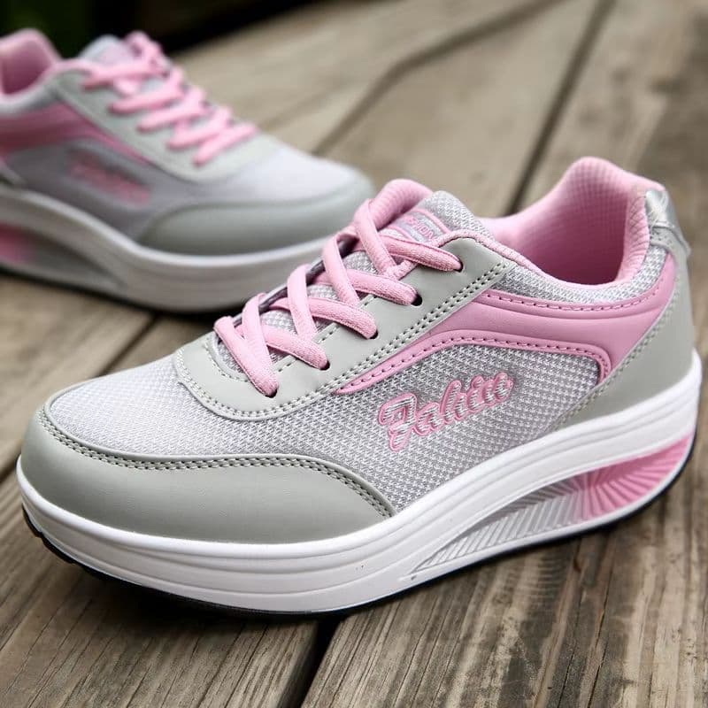 Fashion Women Sneakers Shoes, Comfortable Women Vulcanized Shoes, High Quality Flats Shoes Blatform Walking