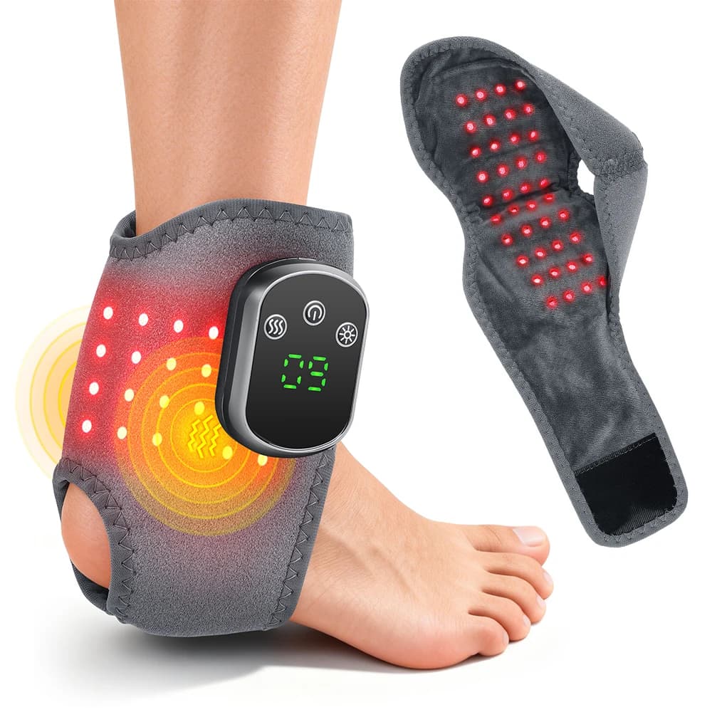 Ankle Massager Belt with Red Light Therapy for Joint Relaxation and Fatigue Relief image 8