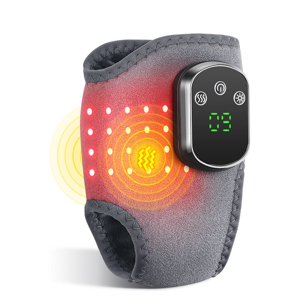 Ankle Massager Belt with Red Light Therapy for Joint Relaxation and Fatigue Relief image 2