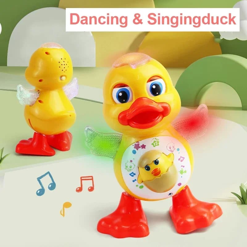 Interactive Dancing Duck, Flashing Light, Shaking Body & Musical Fun – Adorable Electric Toy for Children & Toddlers image 3