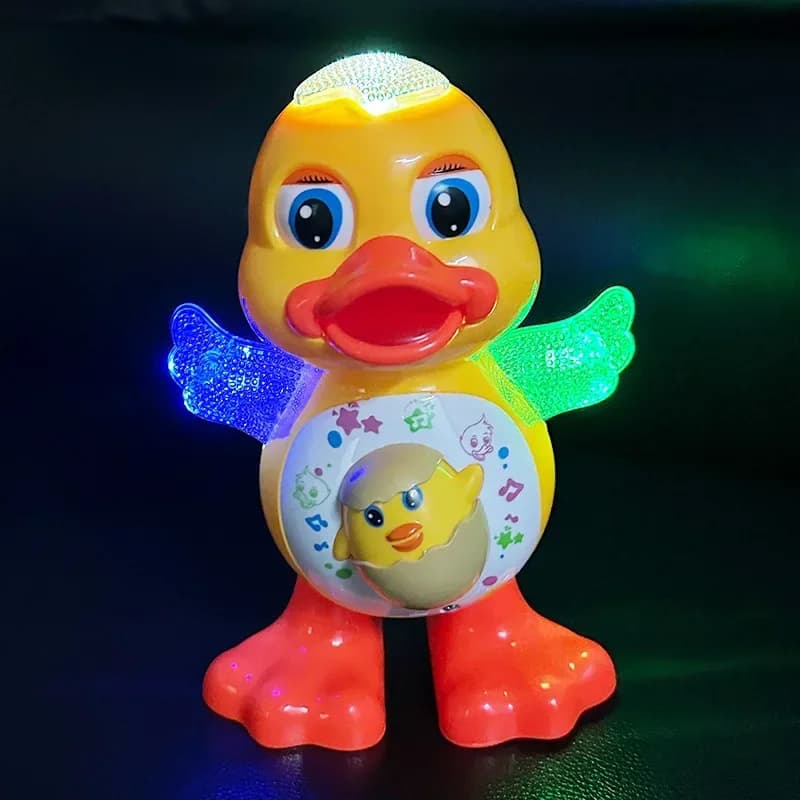 Interactive Dancing Duck, Flashing Light, Shaking Body & Musical Fun – Adorable Electric Toy for Children & Toddlers image 4