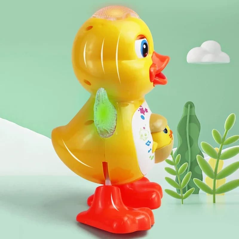 Interactive Dancing Duck, Flashing Light, Shaking Body & Musical Fun – Adorable Electric Toy for Children & Toddlers image 2