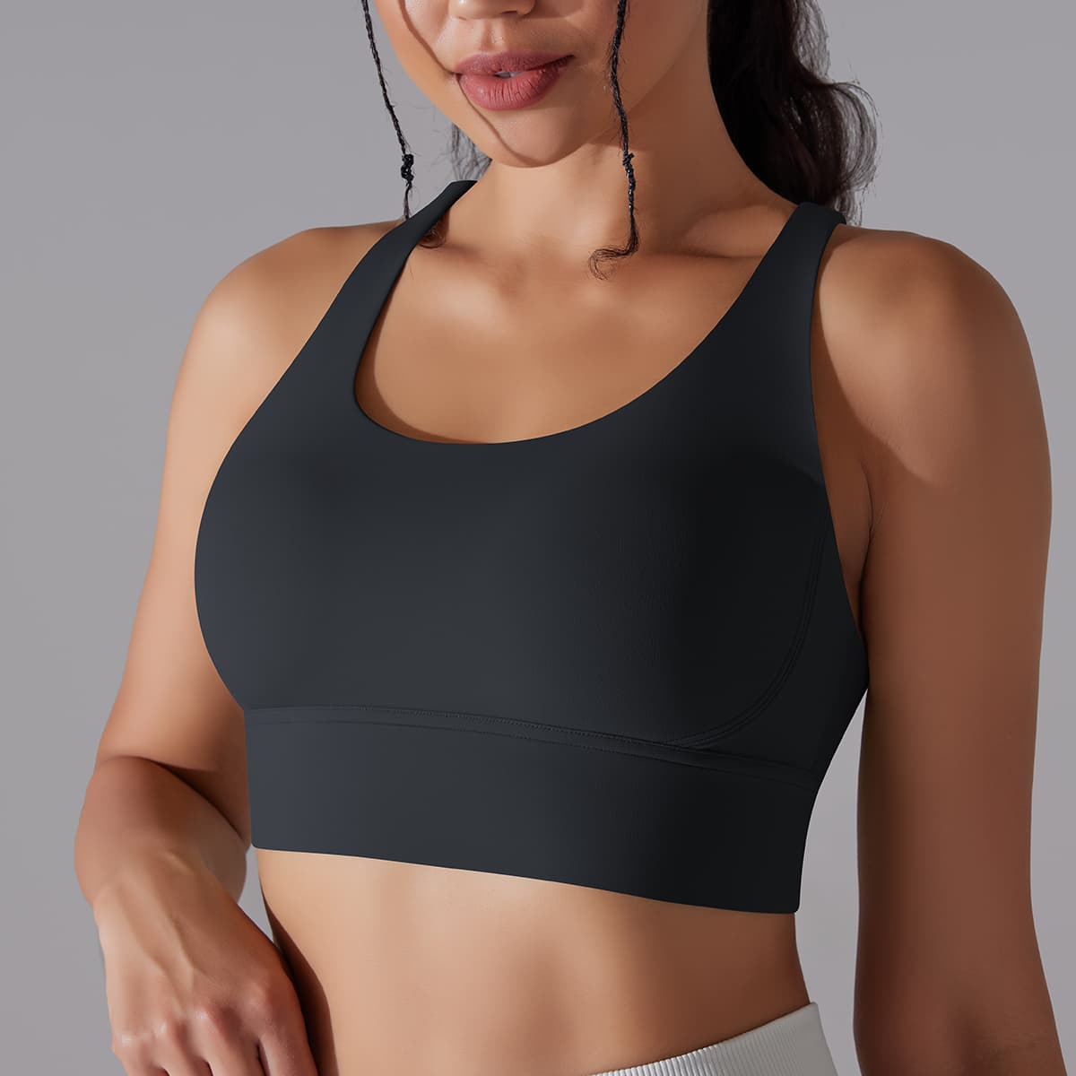 Women's High Impact Cross Back Support Bra, Sports Bras for Yoga, Gym, Fitness Workout, Gift for Fitness Lovers image 2