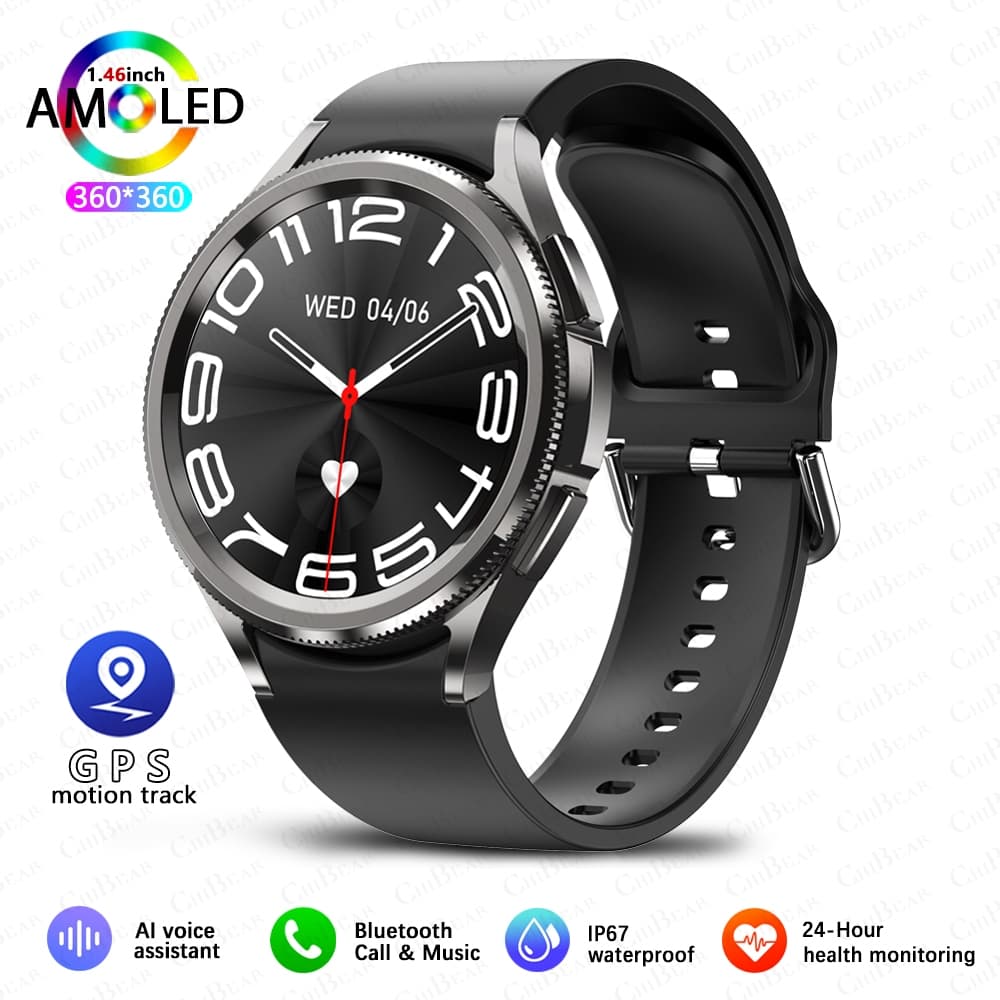 Galaxy Watch 6 GPS Smartwatch for Men with AMOLED Display and 100+ Sport Modes image 9