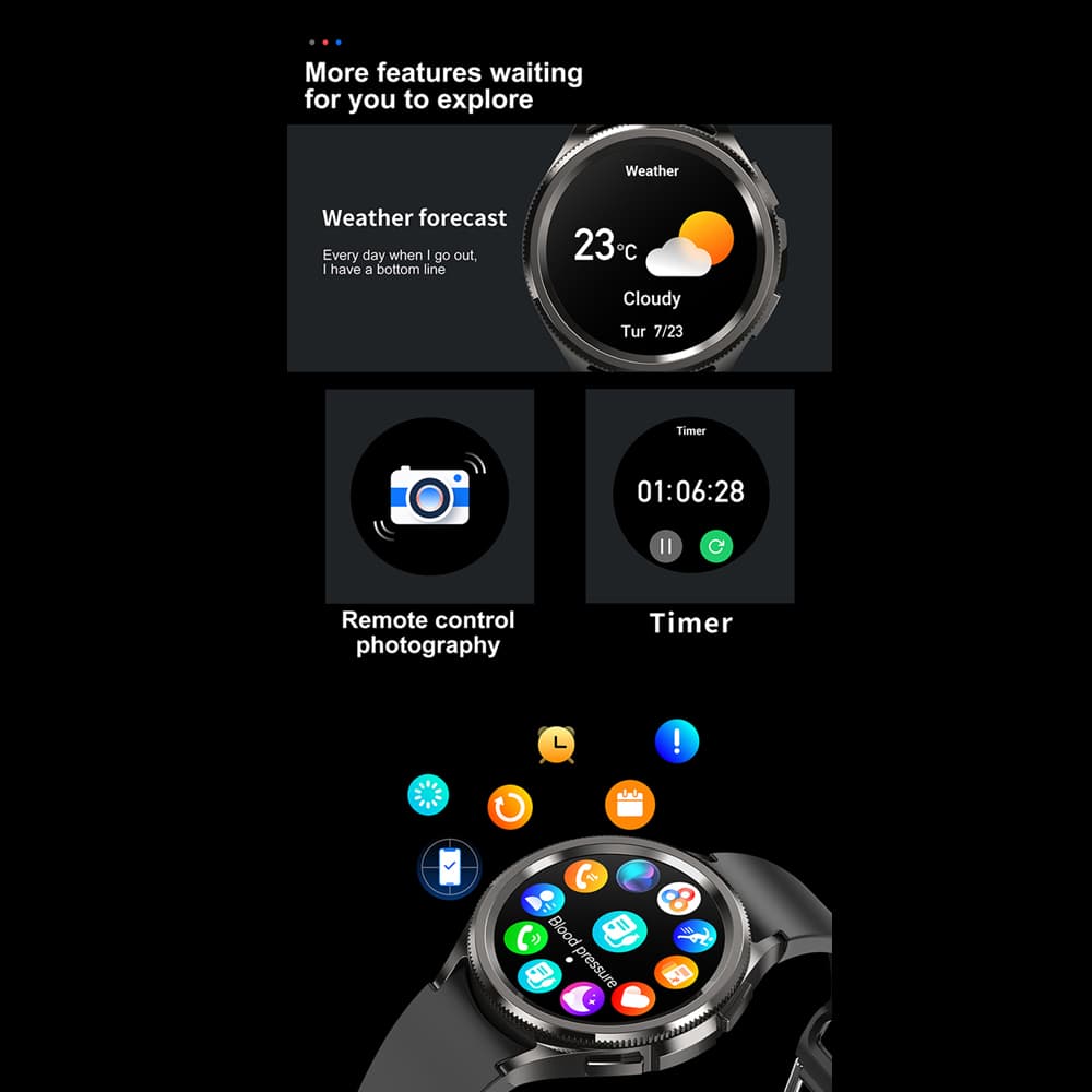 Galaxy Watch 6 GPS Smartwatch for Men with AMOLED Display and 100+ Sport Modes image 7