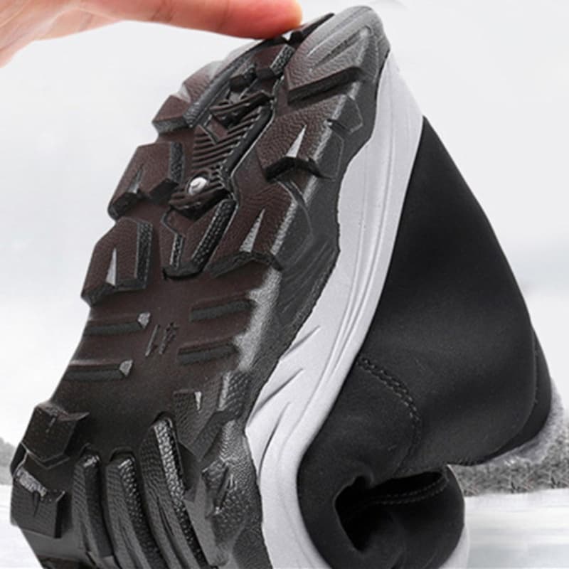 Waterproof Womens Boots, Slip On Winter Snow Shoes with Plush Lining, Casual Ankle Botas for Women image 4