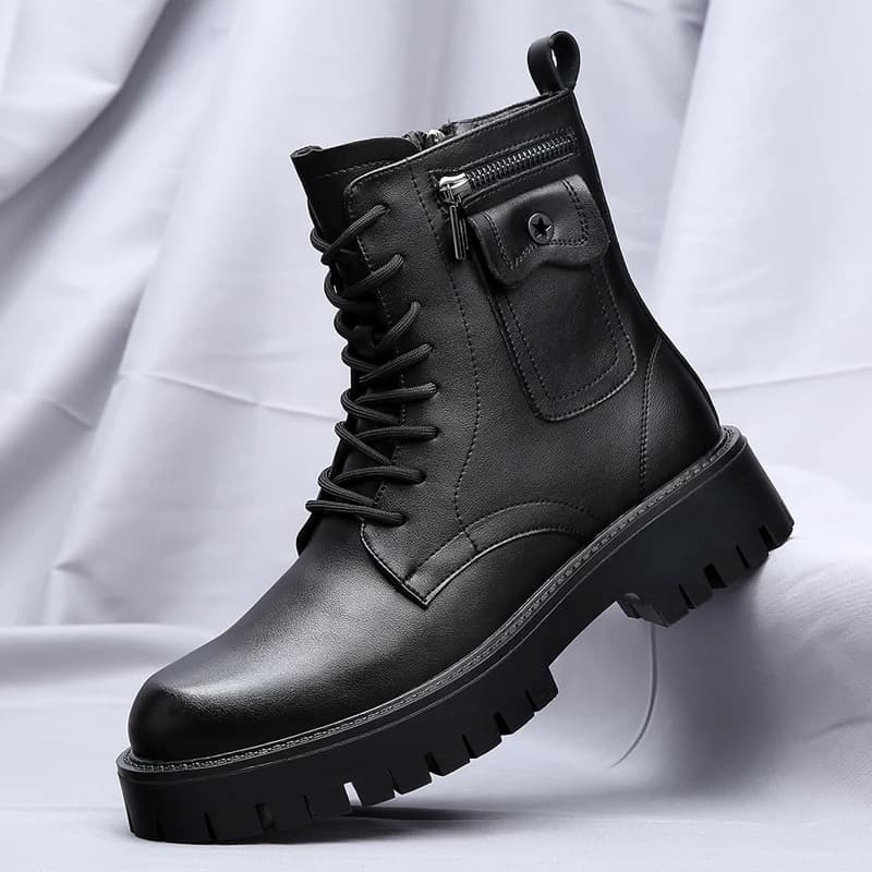 High Quality Mens Chelsea Boots, Luxury Leather, English Style, Thick Sole, Famous Casual Shoes image 6