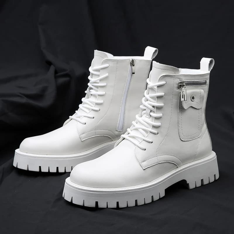 High Quality Mens Chelsea Boots, Luxury Leather, English Style, Thick Sole, Famous Casual Shoes image 7