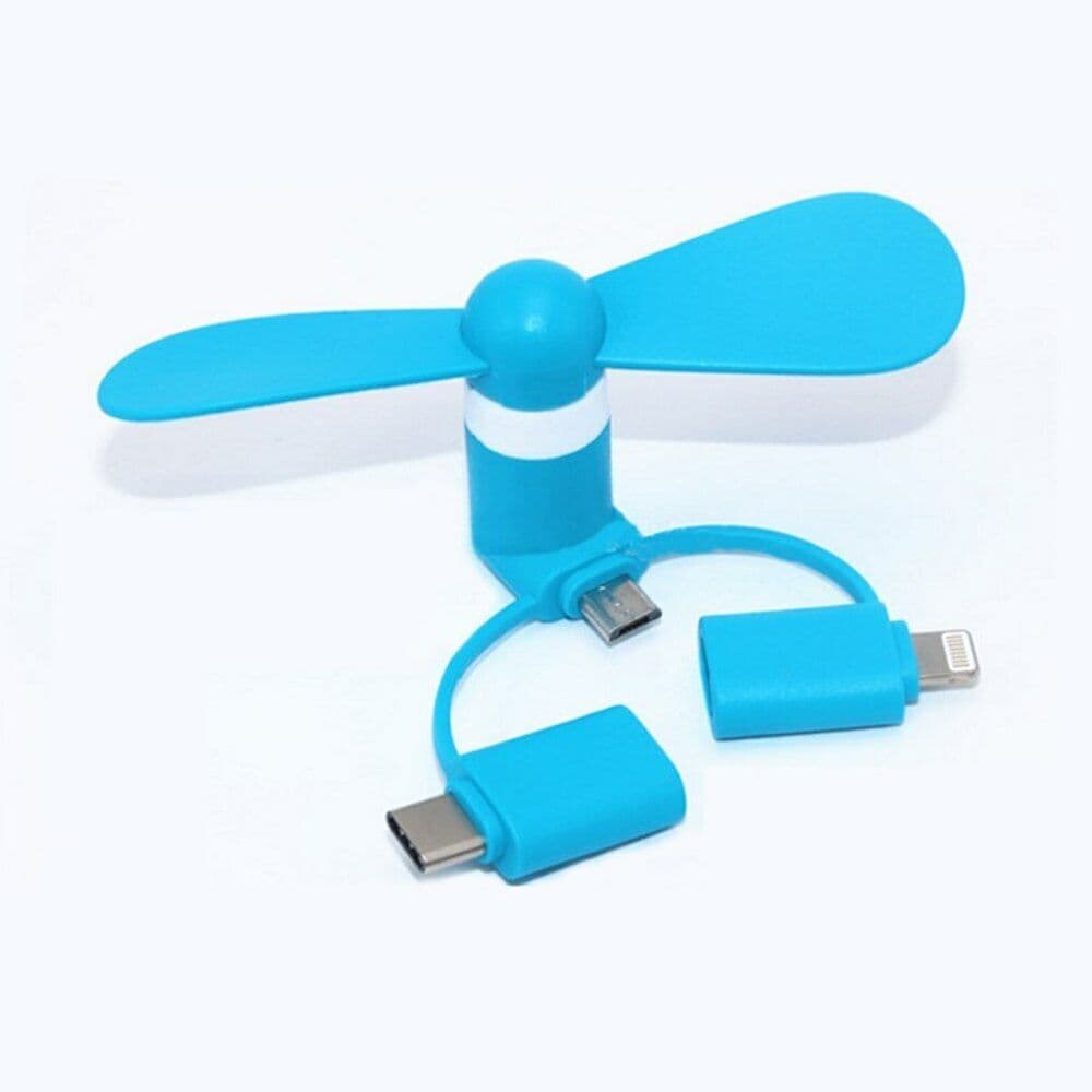 Portable USB Phone Fan Attachment for iPhone & Android – Silent Mini Cell Phone Fan image 5