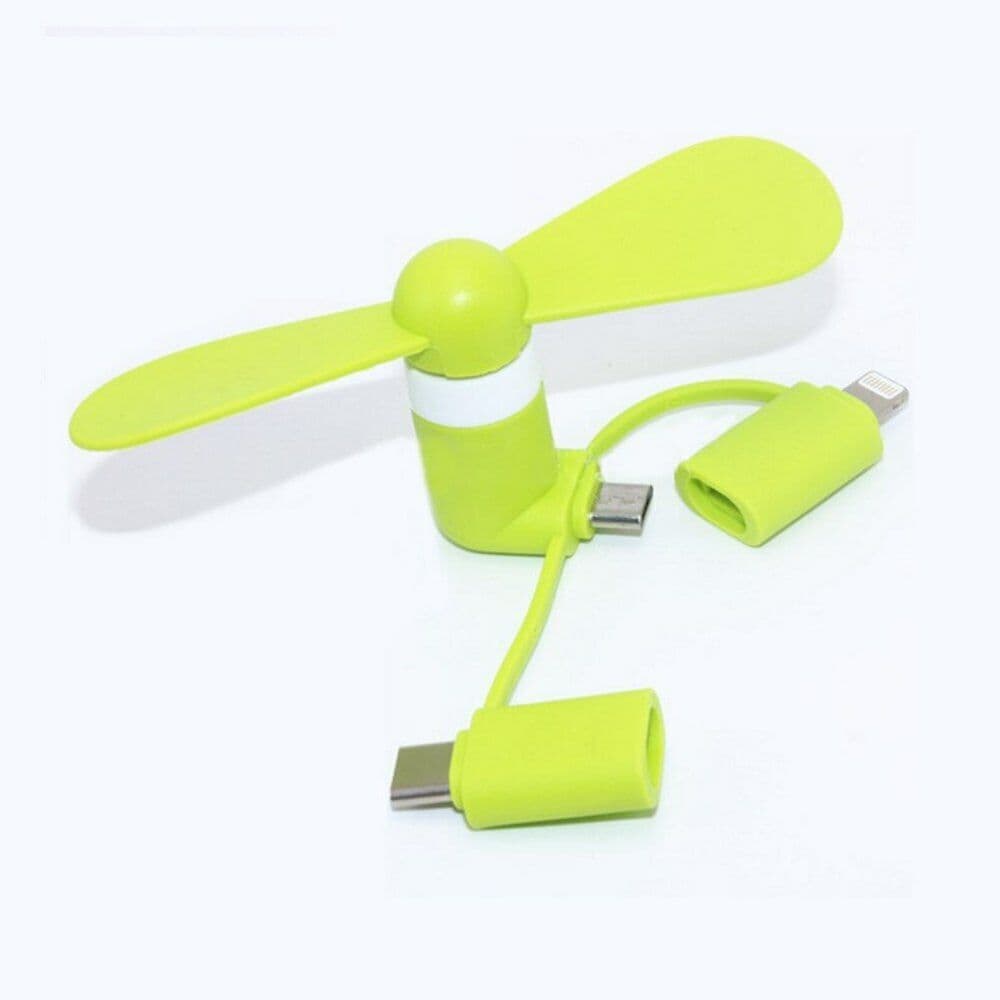 Portable USB Phone Fan Attachment for iPhone & Android – Silent Mini Cell Phone Fan image 4