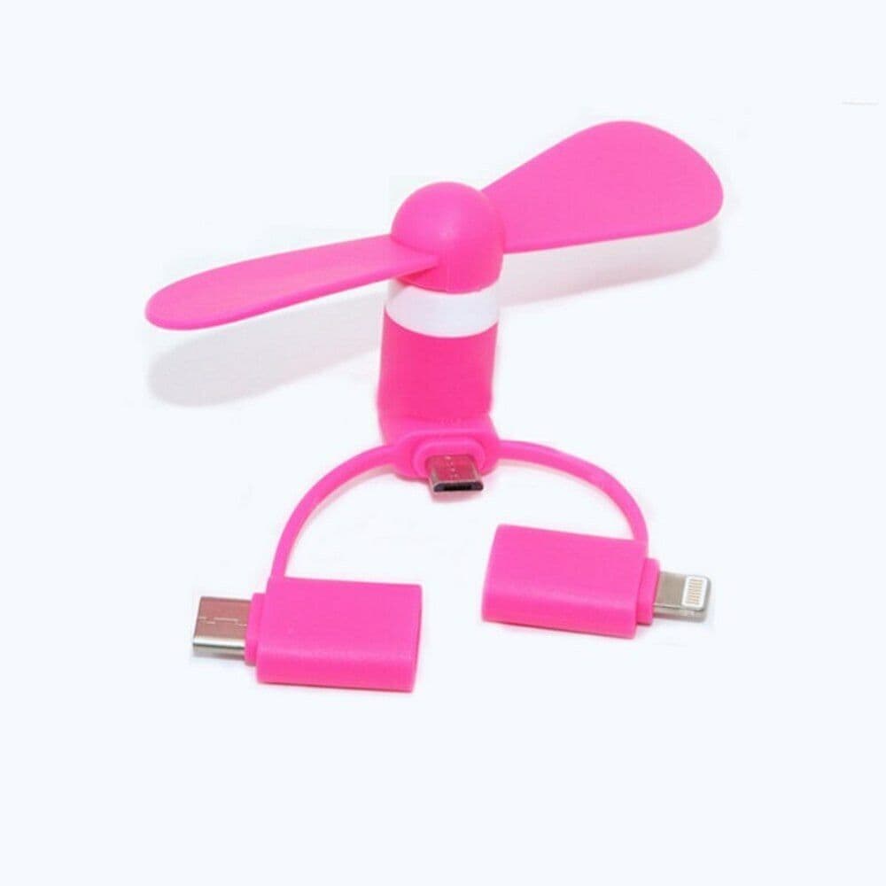 Portable USB Phone Fan Attachment for iPhone & Android – Silent Mini Cell Phone Fan image 7