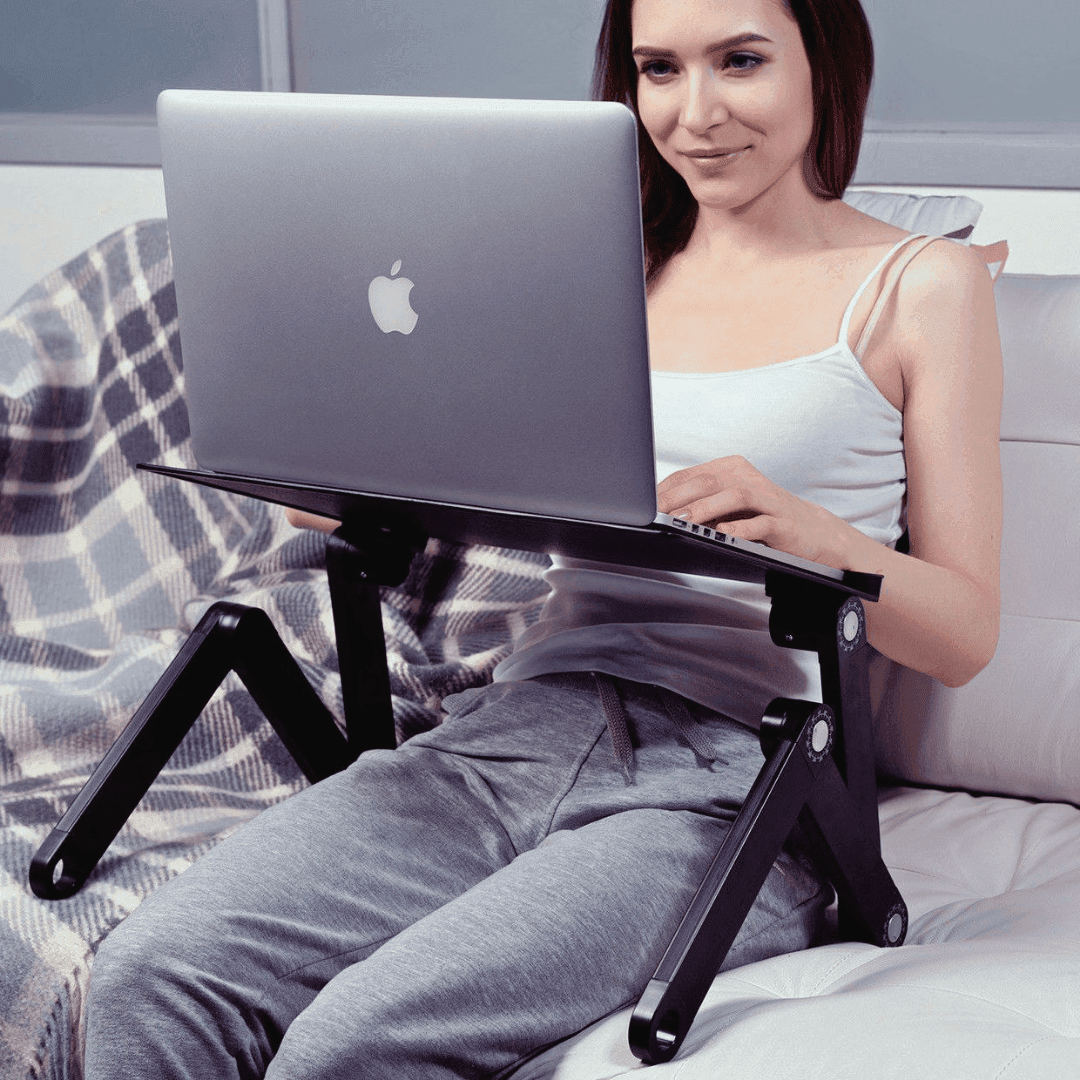 Ergonomic Adjustable Laptop Standing Desk