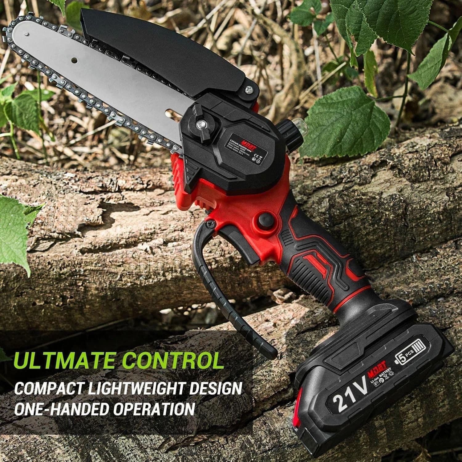 Rechargeable Handheld Mini Battery Powered Chainsaw image 8