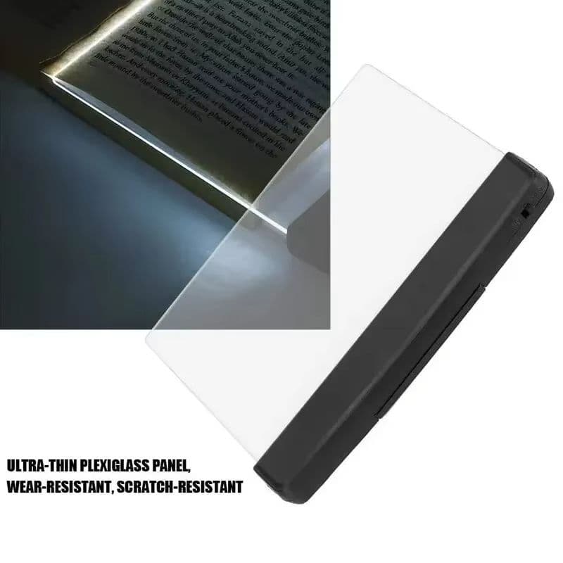 Creative LED Book Light, Flat Panel Night Vision Light for Eye Protection and Comfort image 6