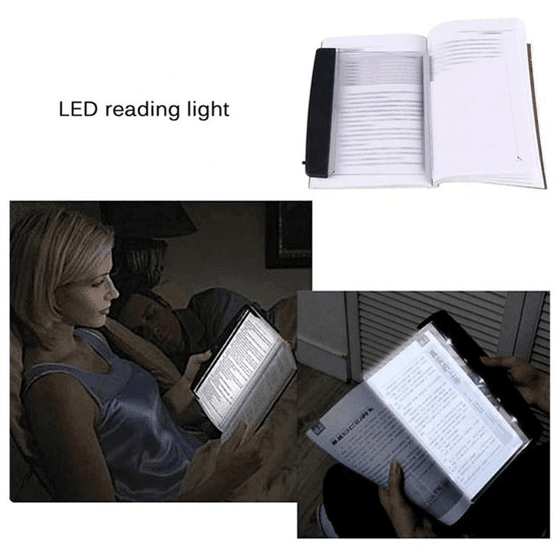 Creative LED Book Light, Flat Panel Night Vision Light for Eye Protection and Comfort image 4