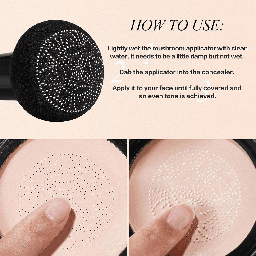 Air Cushion CC Cream – Natural, Moisturizing Foundation & Concealer image 4