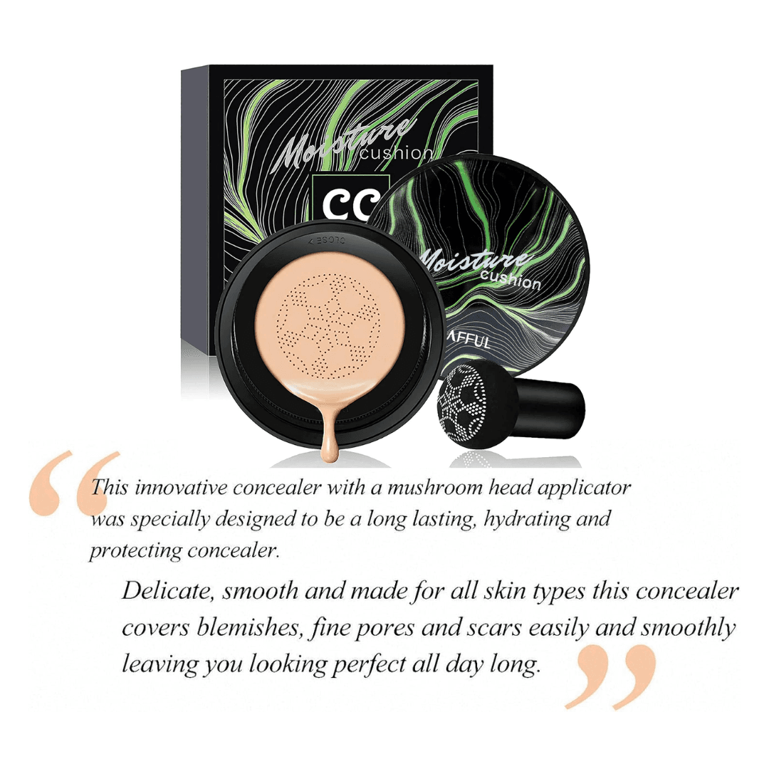 Air Cushion CC Cream – Natural, Moisturizing Foundation & Concealer image 3