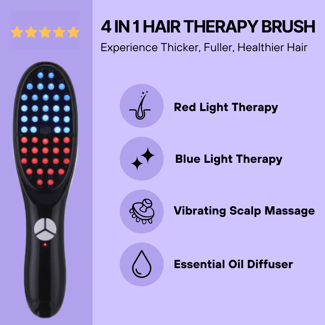 LED Hair Brush TheraBrush image 2