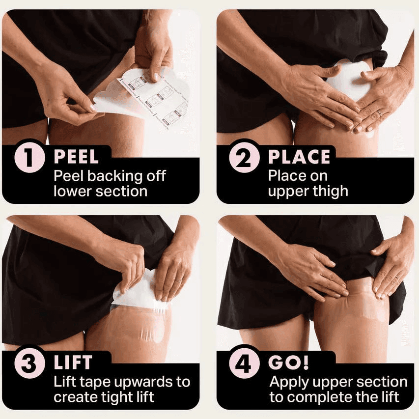 Thigh Anti Wear Patch, Invisible Thin Leg Stickers, Ultra Thin Inner Sticker for Foot Care image 3