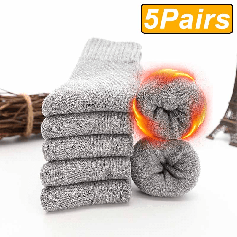 Winter Socks, Warm Men Socks, Thick Male Women Socks, Super Thicker Terry Socks Against Cold Snow image 7
